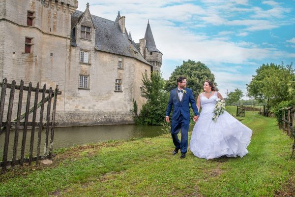 mariage le château de Cherveux